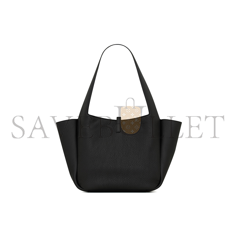 YSL LE 5 À 7 SMALL BEA IN GRAINED LEATHER 779029AADUU1000 (28*23*13cm)